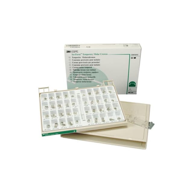 3M™ Iso-Form™ Temporary Molar Crowns MC-64 Kit