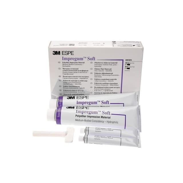 3M™ Impregum™ Soft Medium And Light Bodied Polyether Tray Impression Material Intro Kit