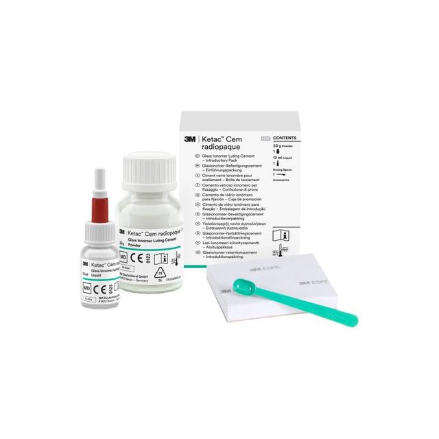 3M™ Ketac™ Cem Radiopaque Glass Ionomer Luting Cement Intro Kit