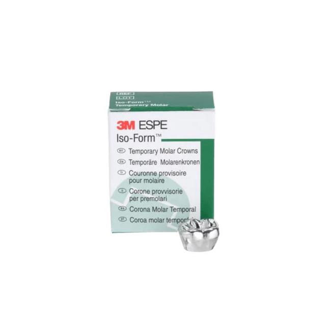 3M™ Iso-Form™ Temporary Molar Crowns U64 Upper Right First Molar 5 Crowns