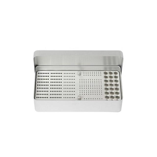 Endodontic Box Aluminum Large 210 x MI - Silver