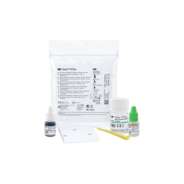 3M™ Ketac™ Fil Plus Glass Ionomer Restorative Filling Material Starter Kit A3
