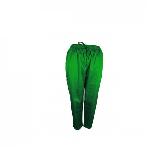 Pants Scrub Uniform Polyester Silky Fabric Medium Emirates Green